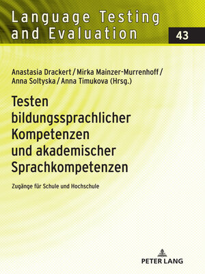 cover image of Testen bildungssprachlicher Kompetenzen und akademischer Sprachkompetenzen